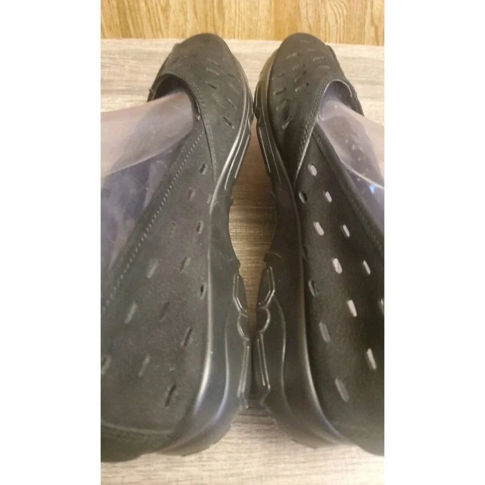 Aerosoles Perforated Slip On Loafer‎ Shoes Womens Size 9 Black
